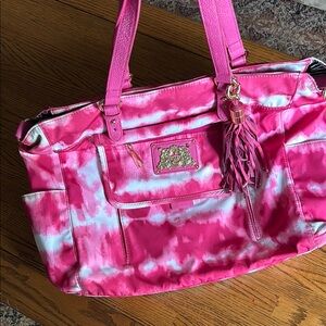 Juicy Couture Pink Tie-Dye Women's tote bag